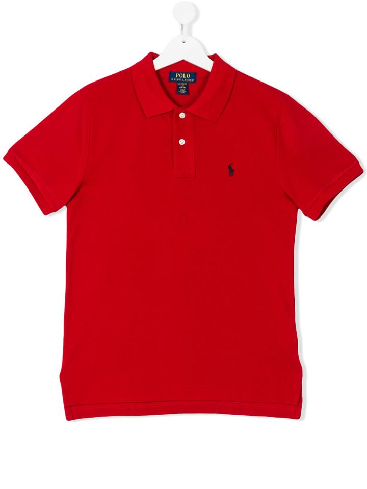 Ralph Lauren Kids Classic Polo Shirt - Red