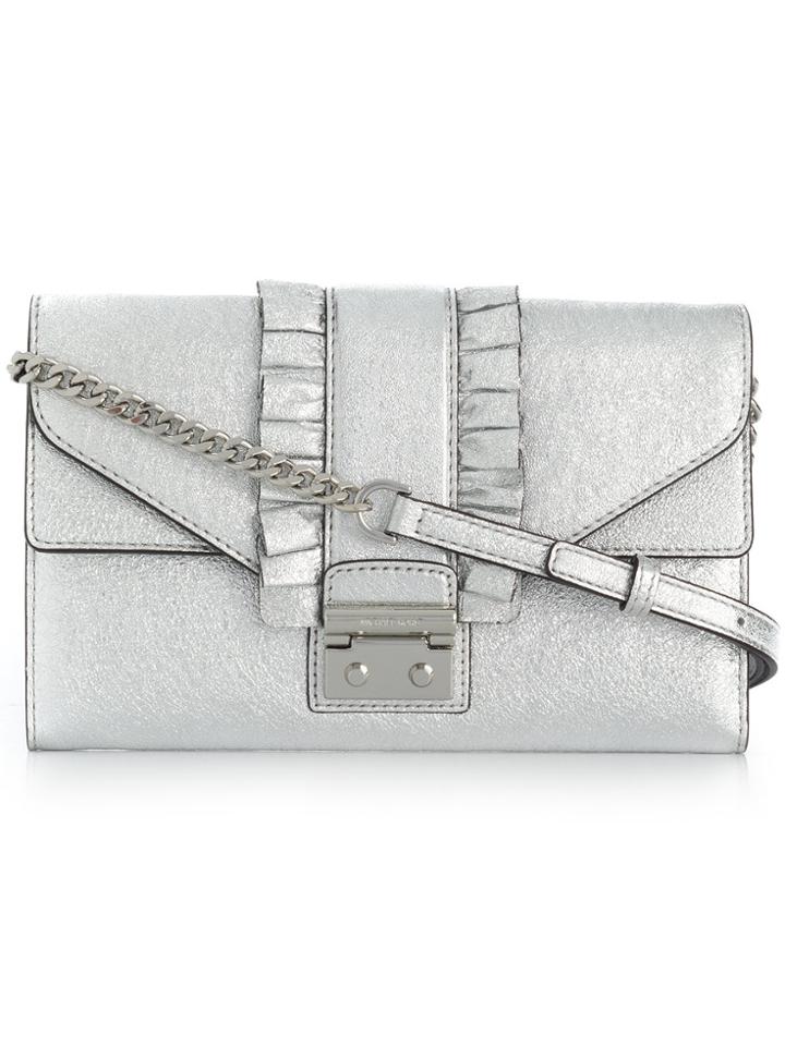 Michael Michael Kors Sloan Cross Body Bag - Metallic
