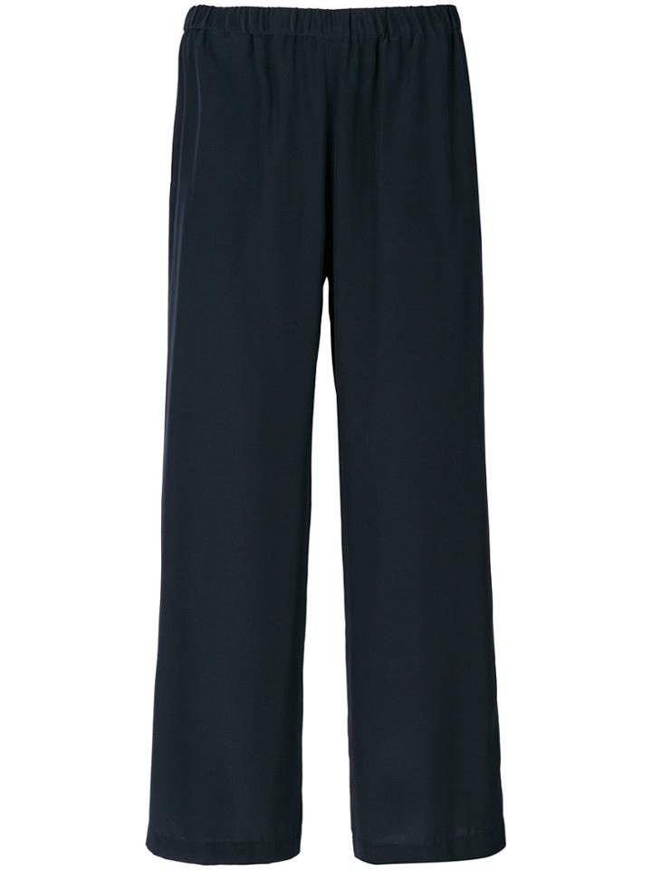 Aspesi Wide Leg Cropped Pants - Blue