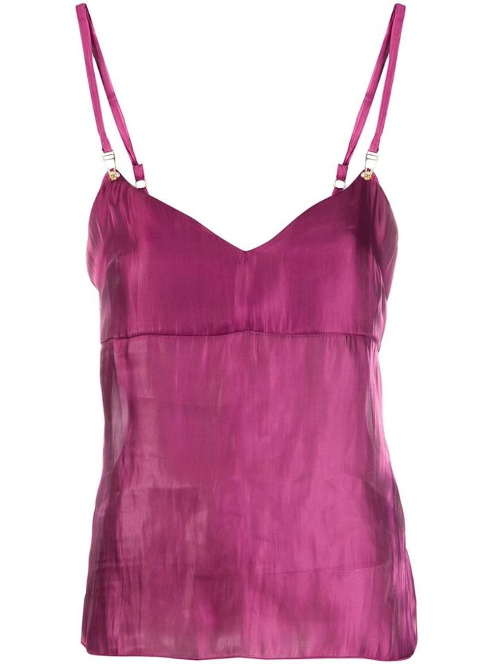 Murmur Sheen Slip Top - Pink