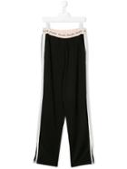 Twin-set Branded Waist Track Trousers - Black