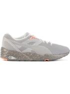 Puma Pink Detailing Textured Sneakers