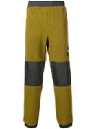 The North Face Panelled Shearling Track Pants - Green