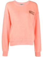 Essentiel Antwerp Under The Neon Moon Print Sweatshirt - Orange