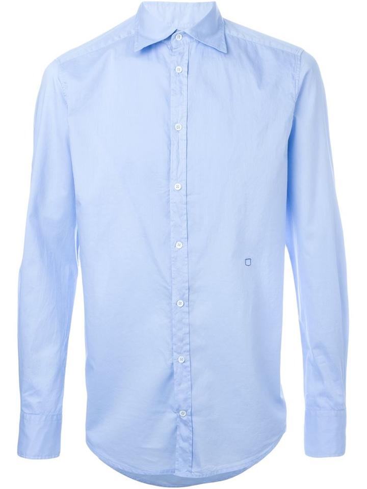 Massimo Alba Genova Shirt, Men's, Size: Xl, Blue, Cotton