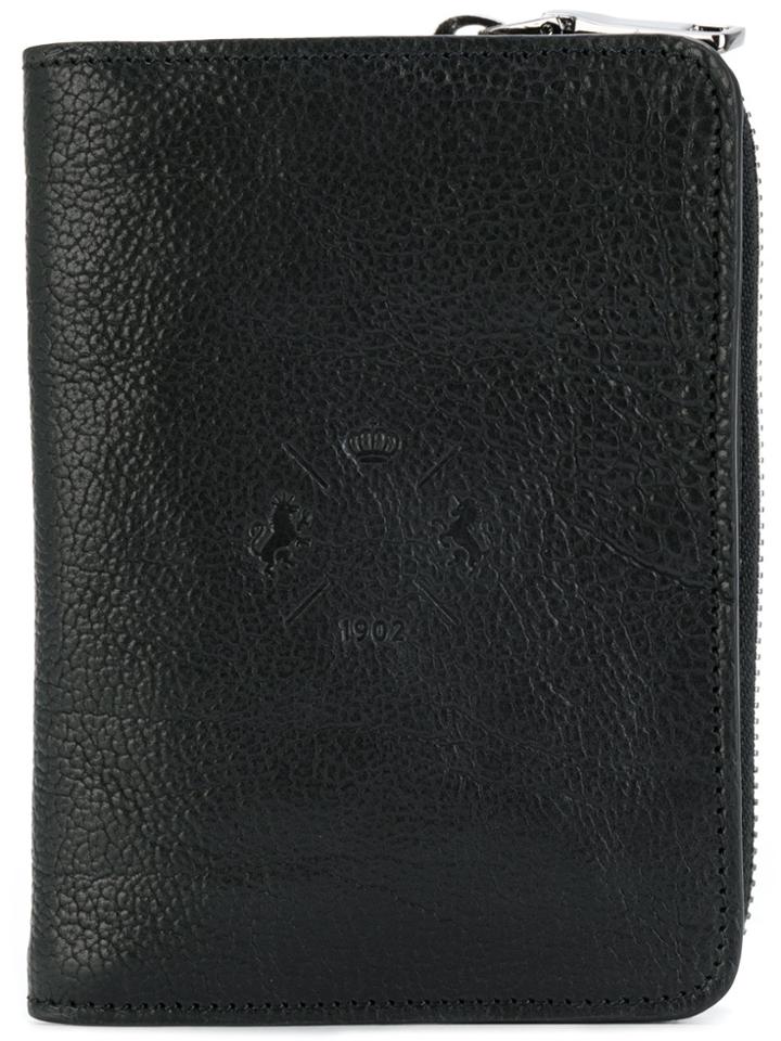 Al Duca D'aosta 1902 Zipped Wallet - Black