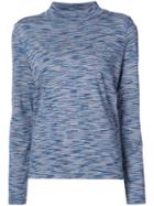 A.p.c. Funnel-neck Top - Blue