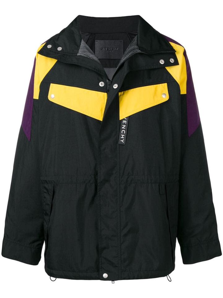Givenchy Back Logo Windbreaker - Black