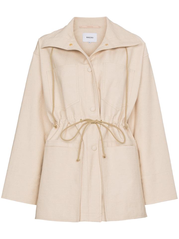Nanushka Rizzo Parka Jacket - Nude & Neutrals