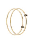 Alexander Mcqueen Two-piece Skull Bracelet Set - Gold