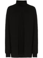 Rick Owens Drkshdw Surf Cotton Turtleneck T-shirt - Black