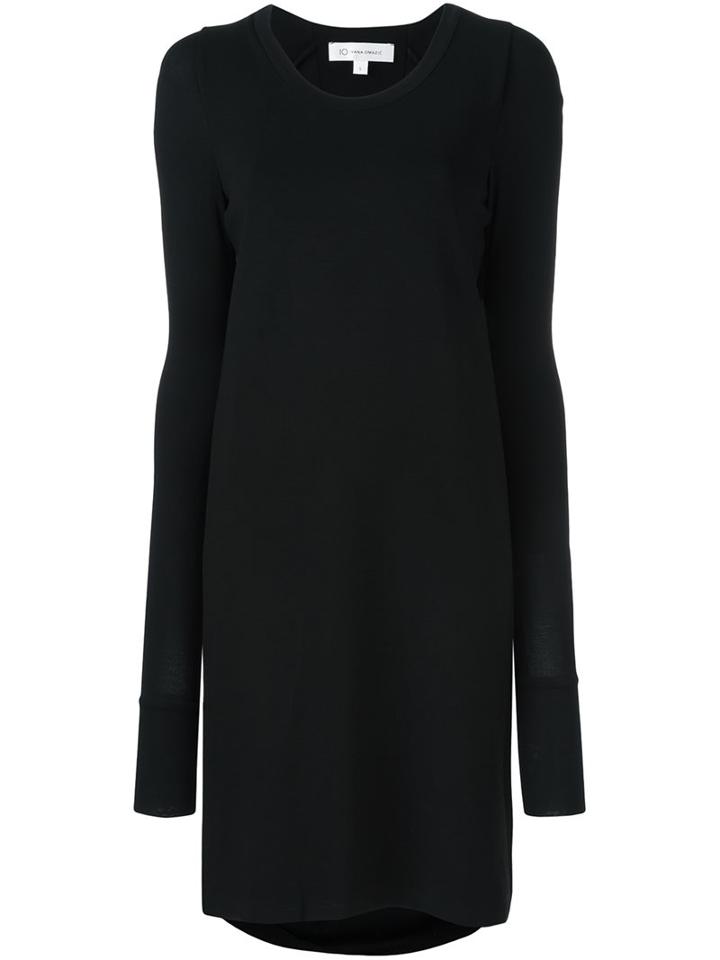 Io Ivana Omazic Jersey Dress, Women's, Size: Small, Black, Viscose/cotton/polyamide/spandex/elastane
