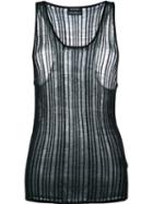 Anthony Vaccarello Knitted Tank Top