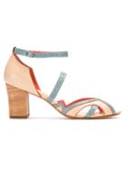 Sarah Chofakian Open Toe Sandals - Multicolour