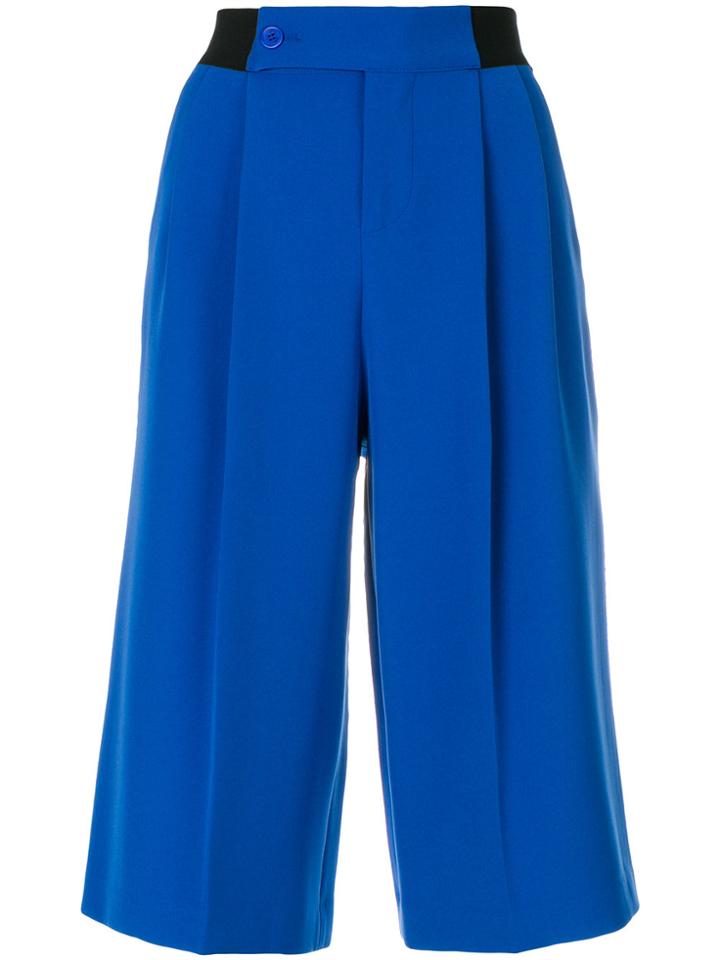 Liu Jo Long Tailored Shorts - Blue