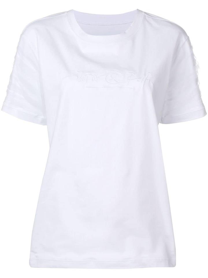Viktor & Rolf Logo Embroidered T-shirt - White