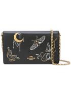 Coach Coach 38863 B4apc Leather/fur/exotic Skins->leather - Black