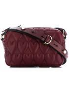 Red Valentino Heart Quilted Crossbody