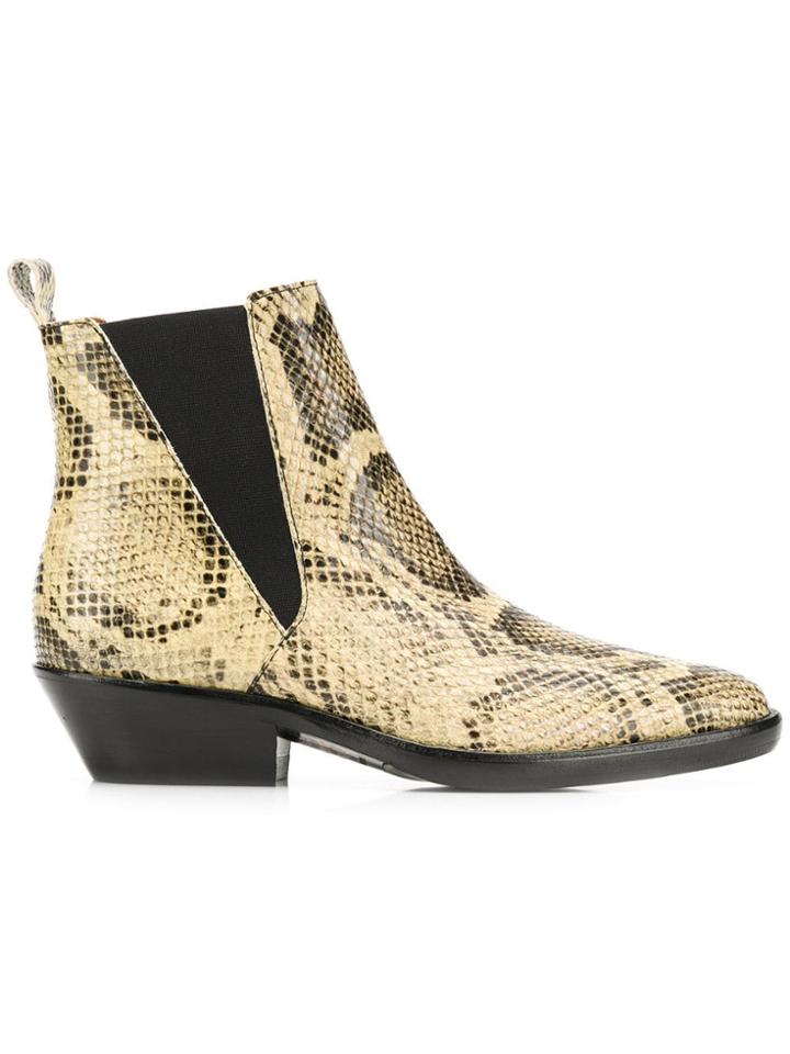 Isabel Marant Drenky Ankle Boots - Neutrals