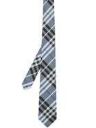 Burberry Classic Cut Vintage Check Silk Tie - Blue