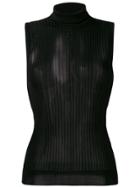 Givenchy Ribbed Blouse - Black