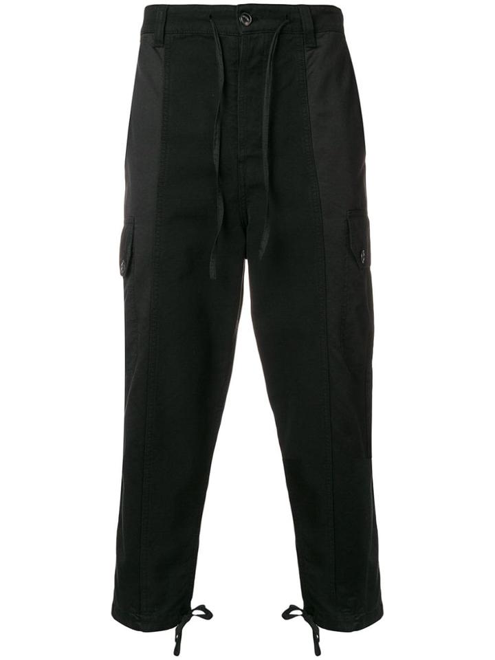 Ami Alexandre Mattiussi Patchwork Oversized Carrot Fit Trousers -