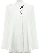 Ellery Buttoned Detail Shirt - White