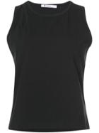 T By Alexander Wang Cut Out Top - Black