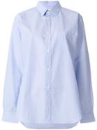 Comme Des Garçons Shirt Boys Striped Shirt - Blue