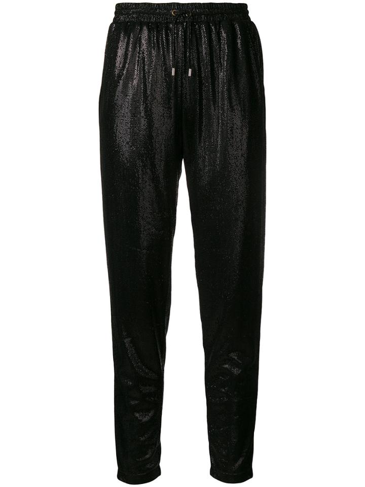 Plein Sud Elasticated Waist Trousers - Black