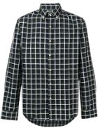 Michael Kors Collection Button-down Checked Shirt - Green