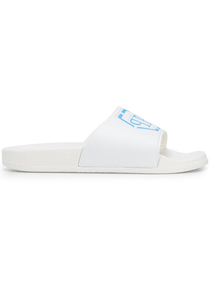 Philipp Plein Cherie Slides - Blue