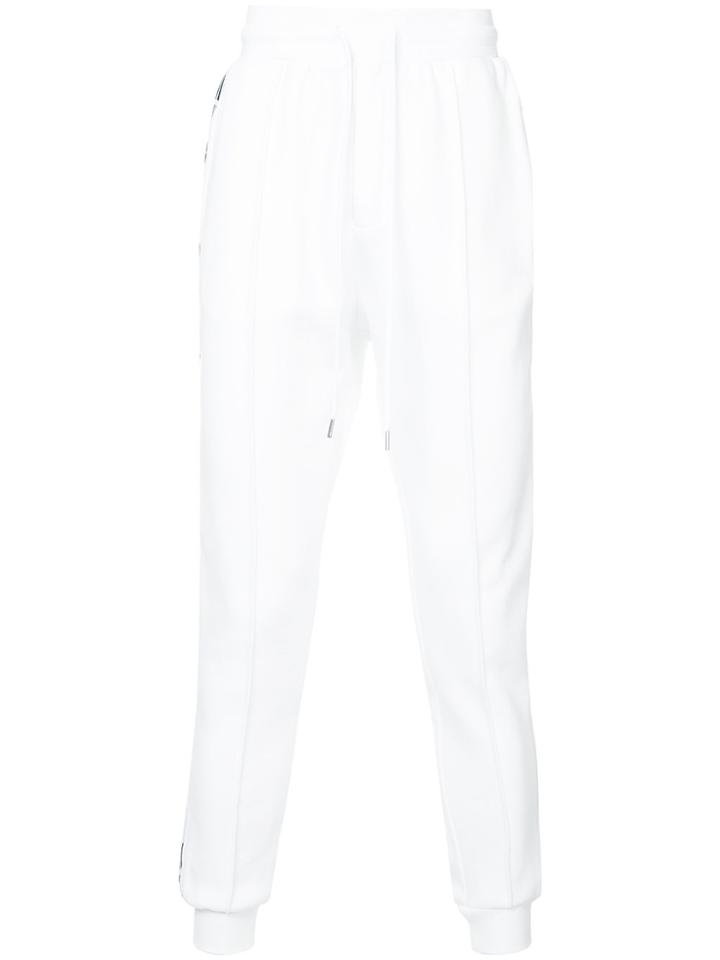 Stampd Logo Side Panel Track Pants - White