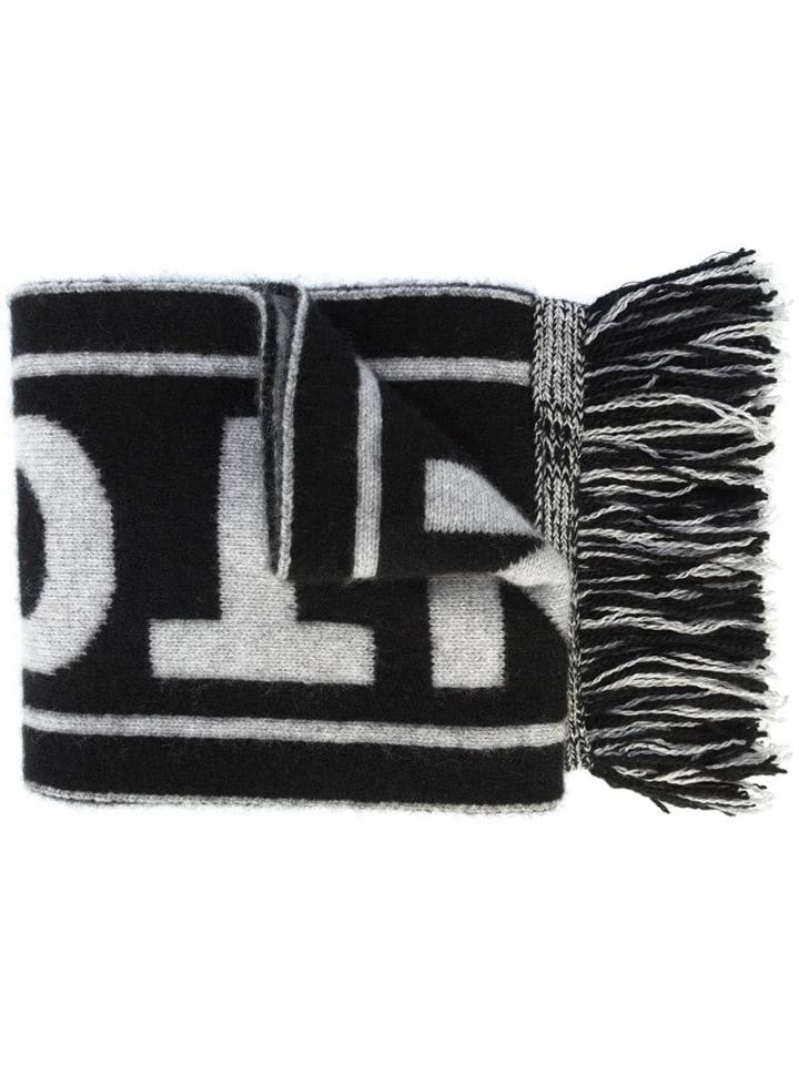 The Elder Statesman X Nba The Elder Statesman X Nba Spurs Logo Scarf -