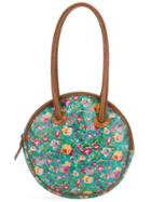 Kenzo Pre-owned Flowers Print Round Tote - Multicolour