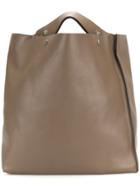 Marni Oversized Tote Bag - Brown
