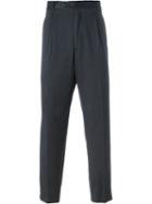 Moschino Vintage Tailored Trousers, Men's, Size: 50, Black