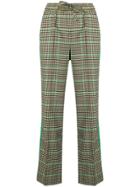 P.a.r.o.s.h. Checked Drawstring Trousers - Neutrals