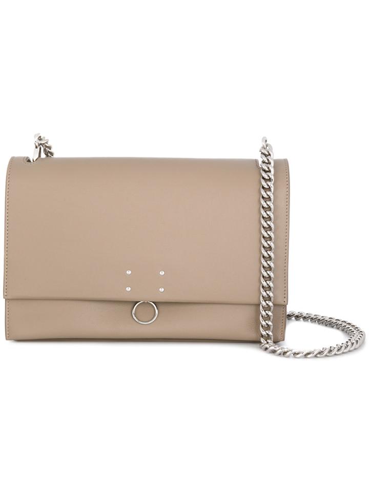 Jil Sander Chain Strap Shoulder Bag - Nude & Neutrals