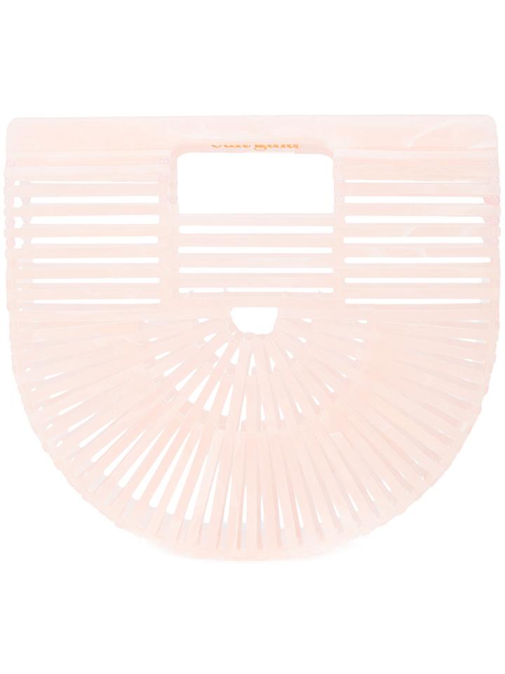 Cult Gaia Cage Clutch Bag - Pink & Purple