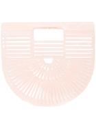 Cult Gaia Cage Clutch Bag - Pink & Purple