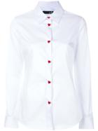 Love Moschino Heart Button Detail Shirt - White