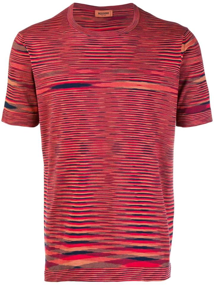 Missoni Crewneck T-shirt - Red