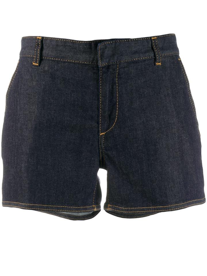 Dsquared2 Fitted Denim Shorts - Blue