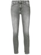7 For All Mankind Piper Cropped Jeans - Grey