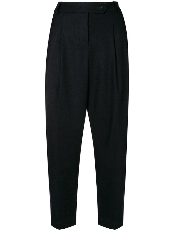 Ymc Cropped Trousers - Blue
