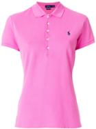 Polo Ralph Lauren Slim-fit Polo Shirt - Pink & Purple