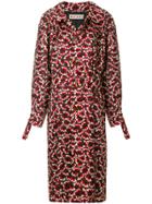 Marni Geometric Patterned Trench Coat - Multicolour
