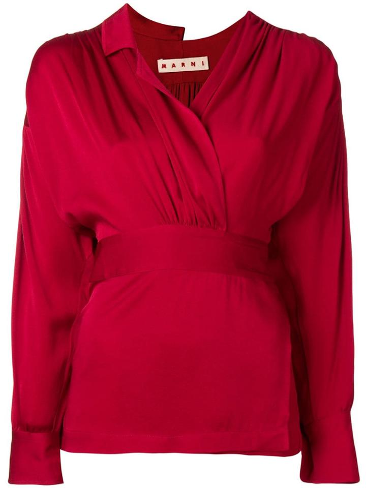 Marni Marni Cama0043q7tv285 00r66 Red Natural (vegetable)->cotton