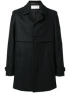 Saint Laurent Classic Tailored Coat - Black